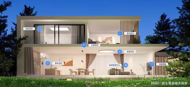 能-峰杰科技一键解锁全屋智能新境界ag九游会登录智启未来家！新生智(图1)